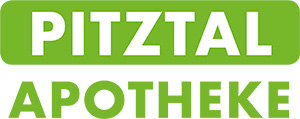 Grün-weißes Logo mit der Aufschrift „Laurentius Apotheke Imst / Pitztal Apotheke“ in fetten Großbuchstaben.